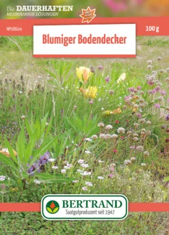 Blumenwiese Blumiger Bodendecker Für Gründächer (100 G) | Blumensamen Von Bertrand