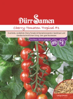 Kirschtomate Tropical F1 | Kirschtomatensamen Von Dürr Samen