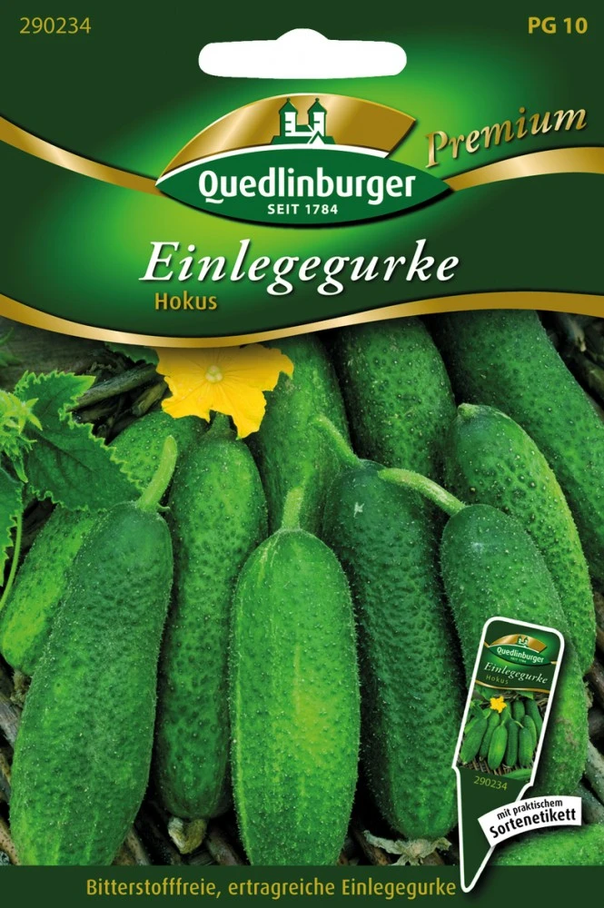 Einlegegurke Hokus | Einlegegurkensamen Von Quedlinburger