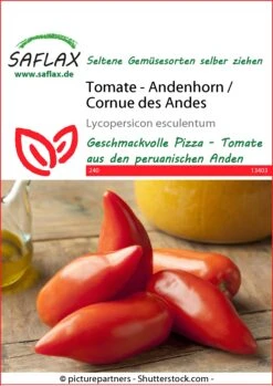 Tomate Andenhorn / Cornue Des Andes | Tomatensamen Von Saflax