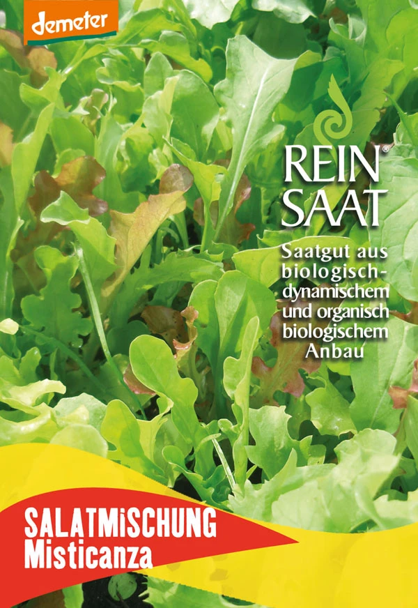 Salatmischung Misticanza | BIO Salatsamen Von Reinsaat – Bild 2