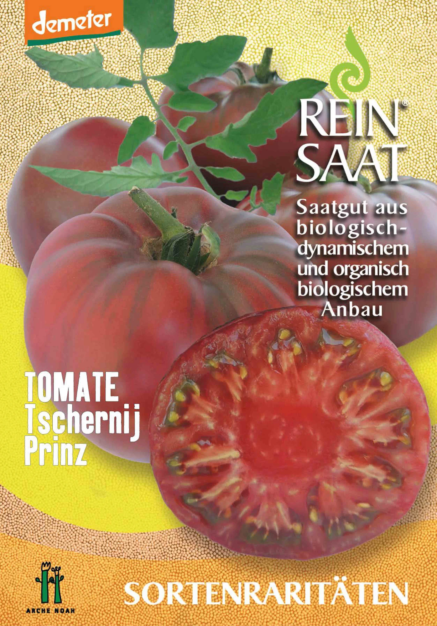 Fleischtomate Tschernij Prinz | BIO Fleischtomatensamen Von Reinsaat