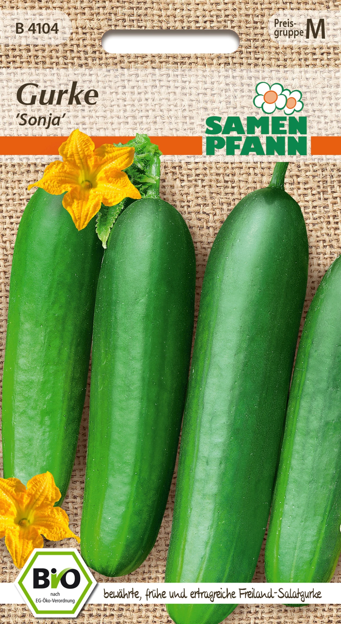BIO Freilandgurke Sonja | Freilandgurkensamen Von Samen Pfann – Bild 2