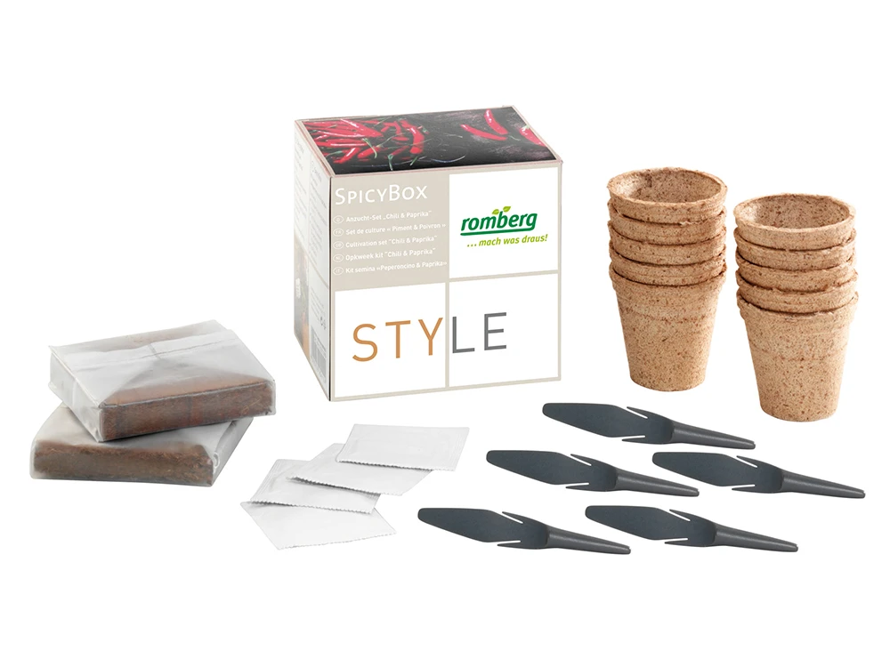 Spicy-Box "Chili & Paprika" | Anzucht-Set Von Romberg