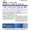 Salat Crispita II Und Crispita Red (Saatteppich) | Salatsamen Von Kiepenkerl