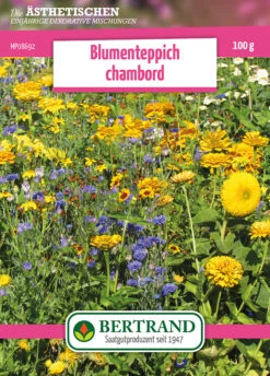 Blumenwiese Blumenteppich Chambord (100 G) | Blumensamen Von Bertrand