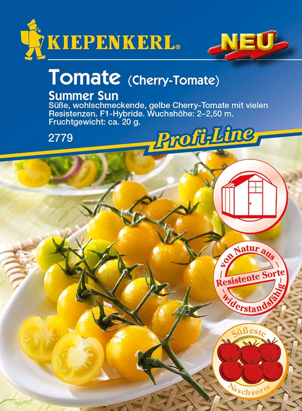 Cherrytomate Summer Sun F1 | Kirschtomatensamen Von Kiepenkerl – Bild 2