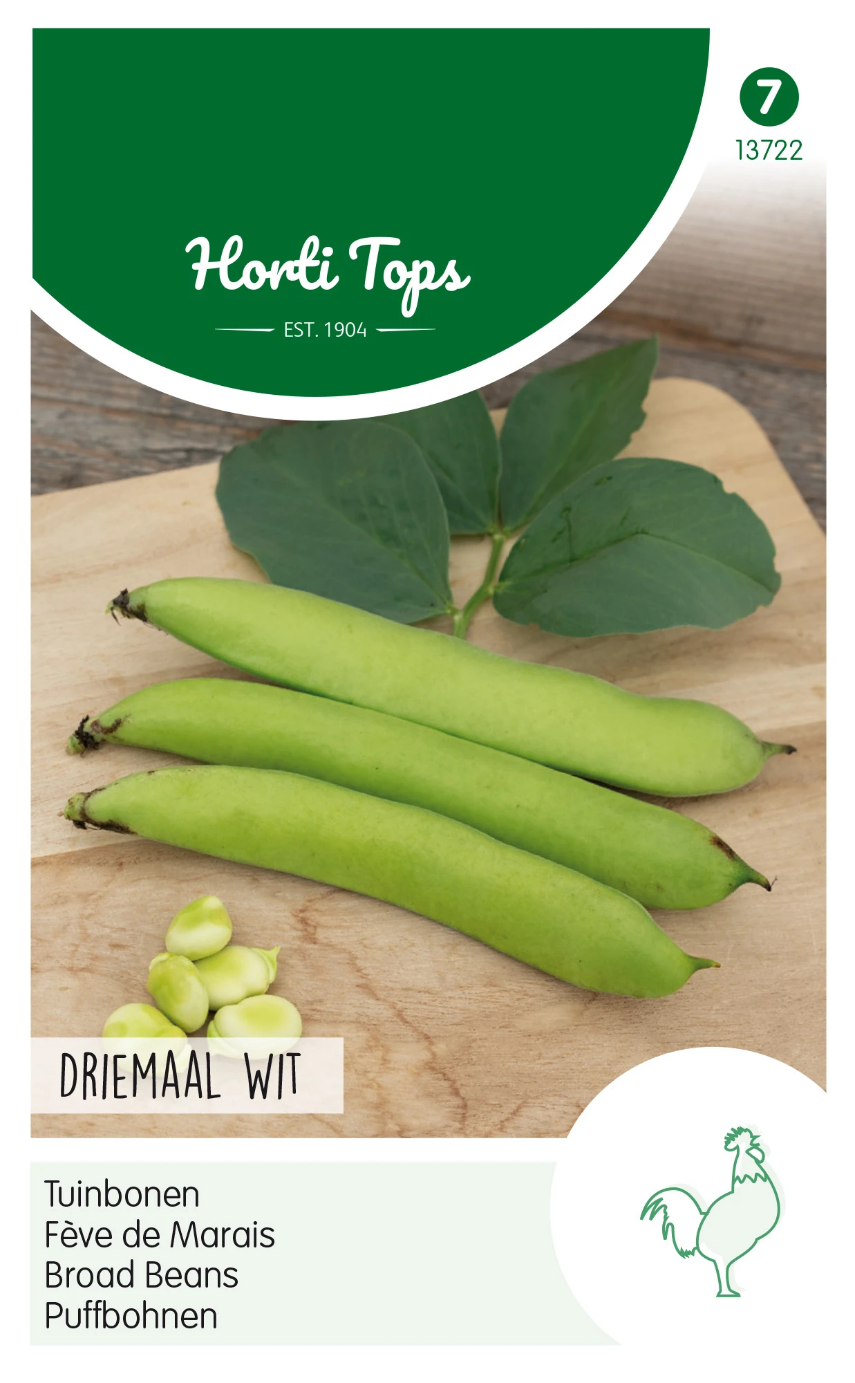 Puffbohnen Dreifach Weiße (250 G) | Puffbohnensamen Von Hortitops – Bild 2