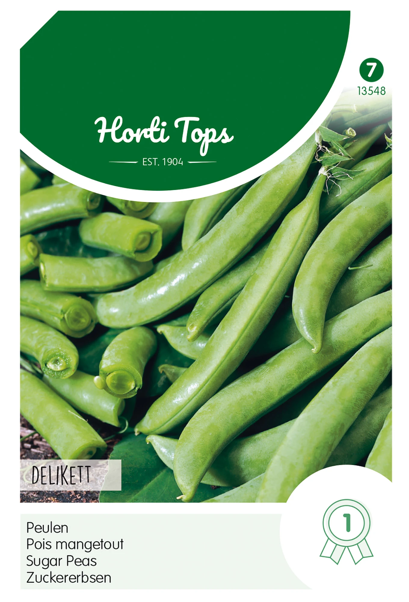 Zuckererbsen Delikett (Sugar Snap) (100 G) | Zuckererbsensamen Von Hortitops – Bild 2
