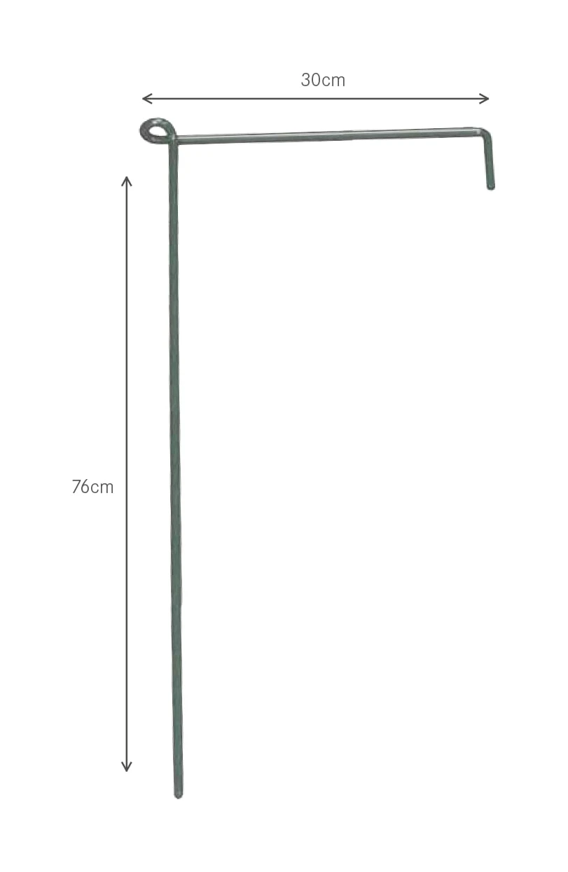 Pflanzenstütze (30 X 76 Cm) | Blumenpflege Von Sogo – Bild 2