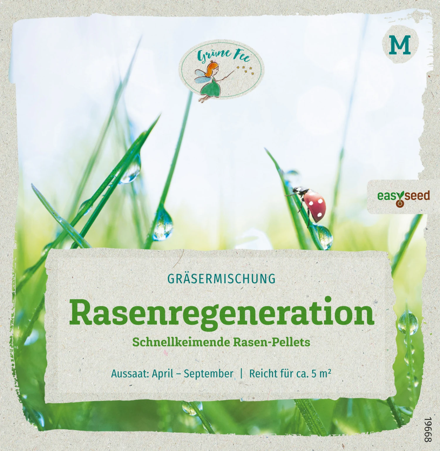 Rasenregeneration Pellets Schnellkeimende Gräser (300 G) | Blumensamenmischung Von Grüne Fee – Bild 2