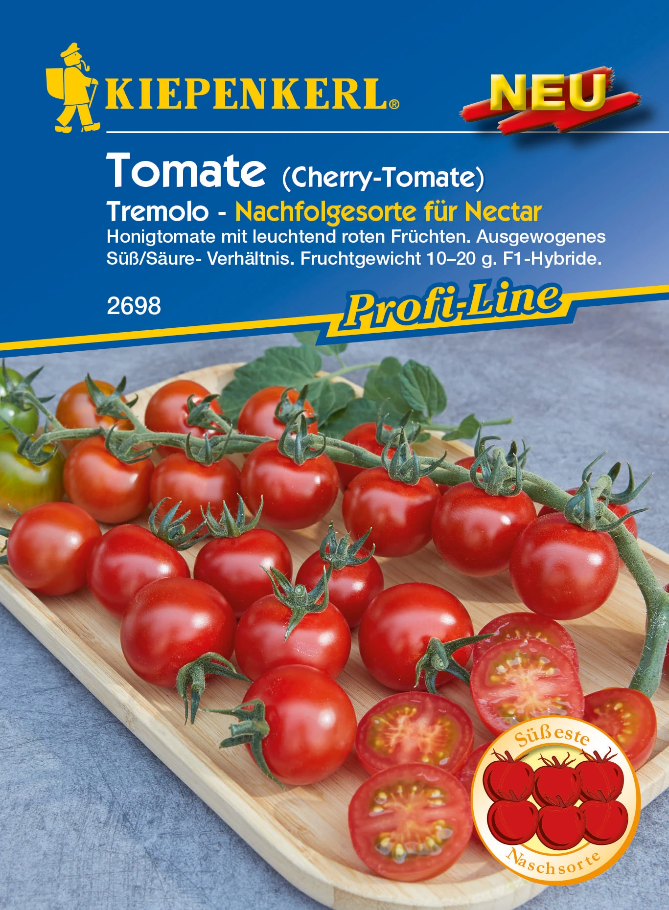 Cherry-Tomate Tremolo F1 | Cherrytomatensamen Von Kiepenkerl – Bild 2