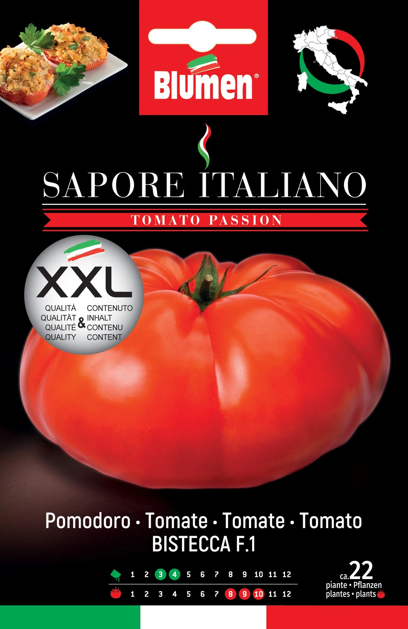 Tomate Sapore Italiano Bistecca F1 | Tomatensamen Von BLUMEN Group